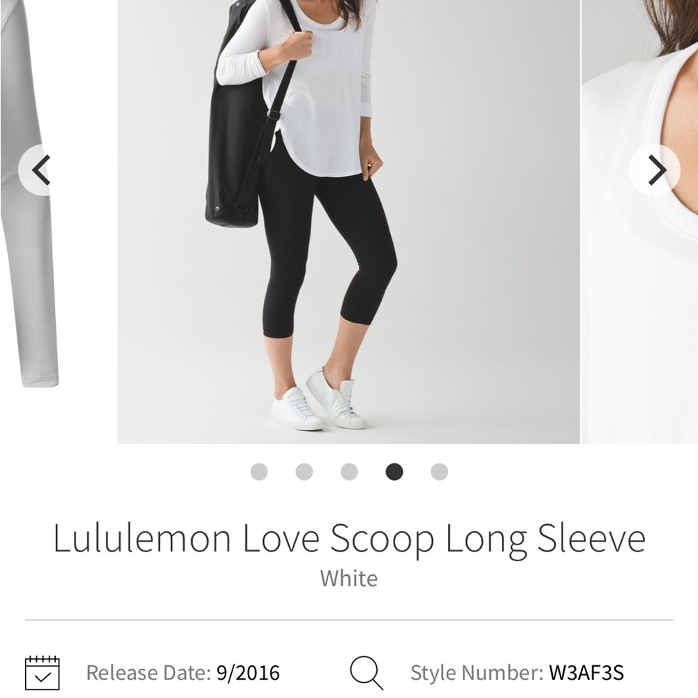 lululemon love scoop neck long sleeve